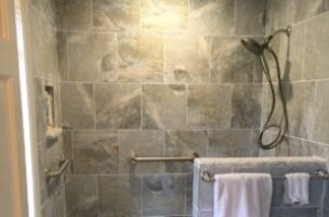 Maine Bathrooms Walk-in Shower Remodel